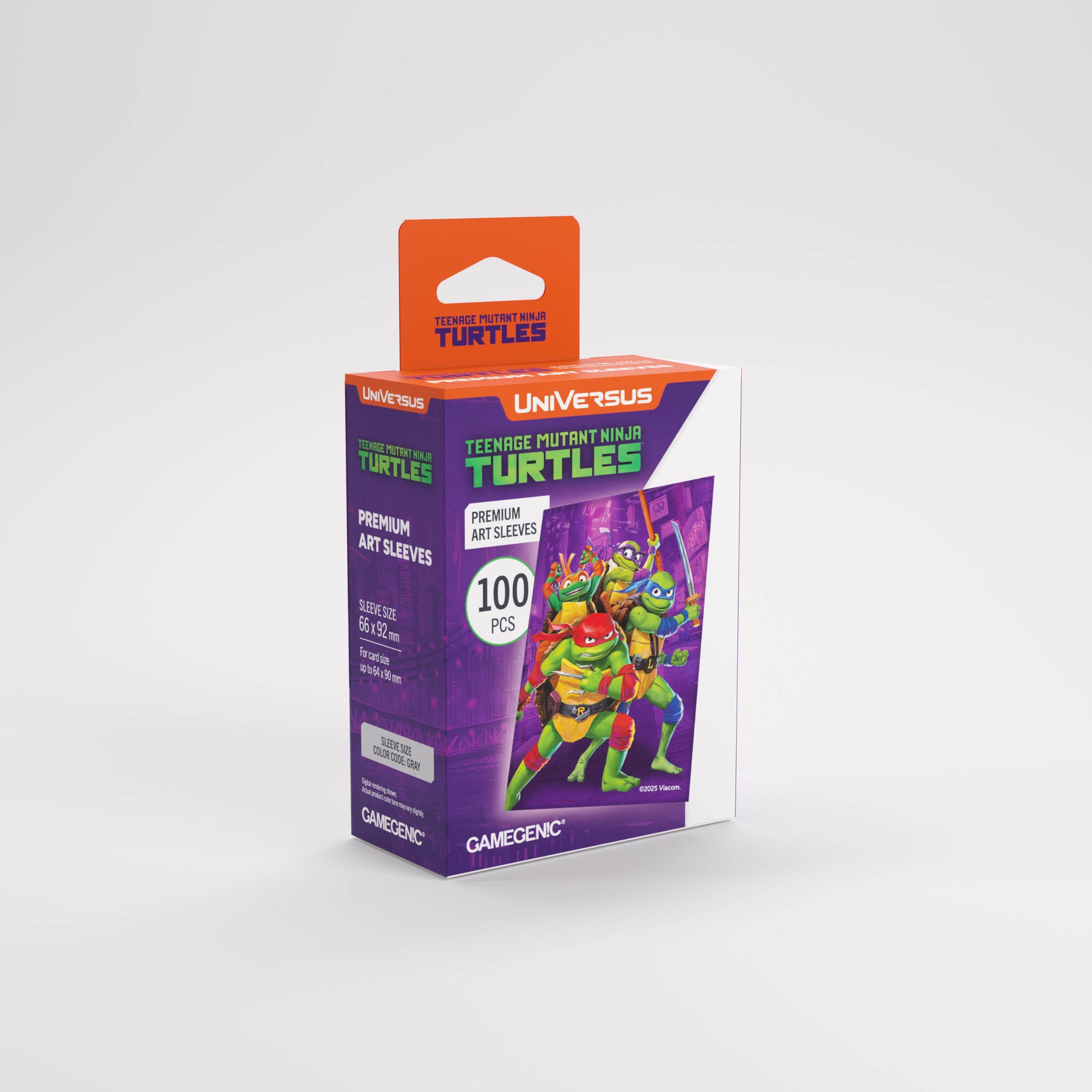 Universus Teenage Mutant Ninja Turtles Premium Art Sleeves 100ct - A Muse N Games